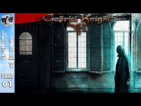Let's Play Gabriel Knight Part 1 [PC] Sins of the Fathers 20th Anniversary Edition (Blind)