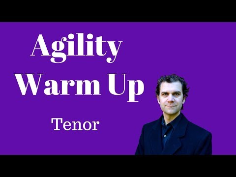 Tenor Singing Warm Up - Full Range - Agility Focused