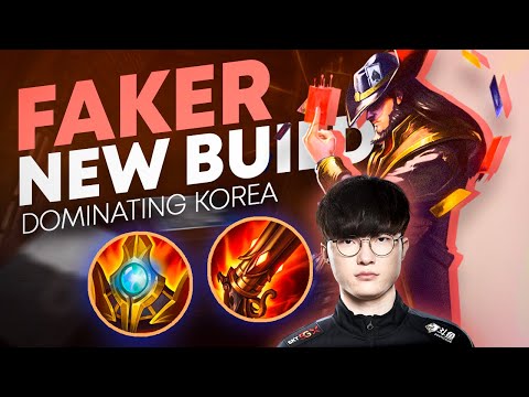 Shurelya's is now a MID LANE ITEM? T1 FAKER testing out NEW MYTHIC!