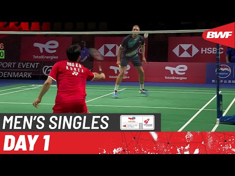 BWF Thomas Cup | Heo Kwanghee (KOR) vs Max Weisskirchen (GER) | Group B