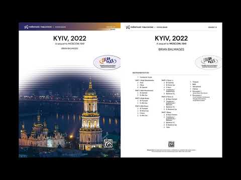 Kyiv, 2022, by Brian Balmages – Score & Sound