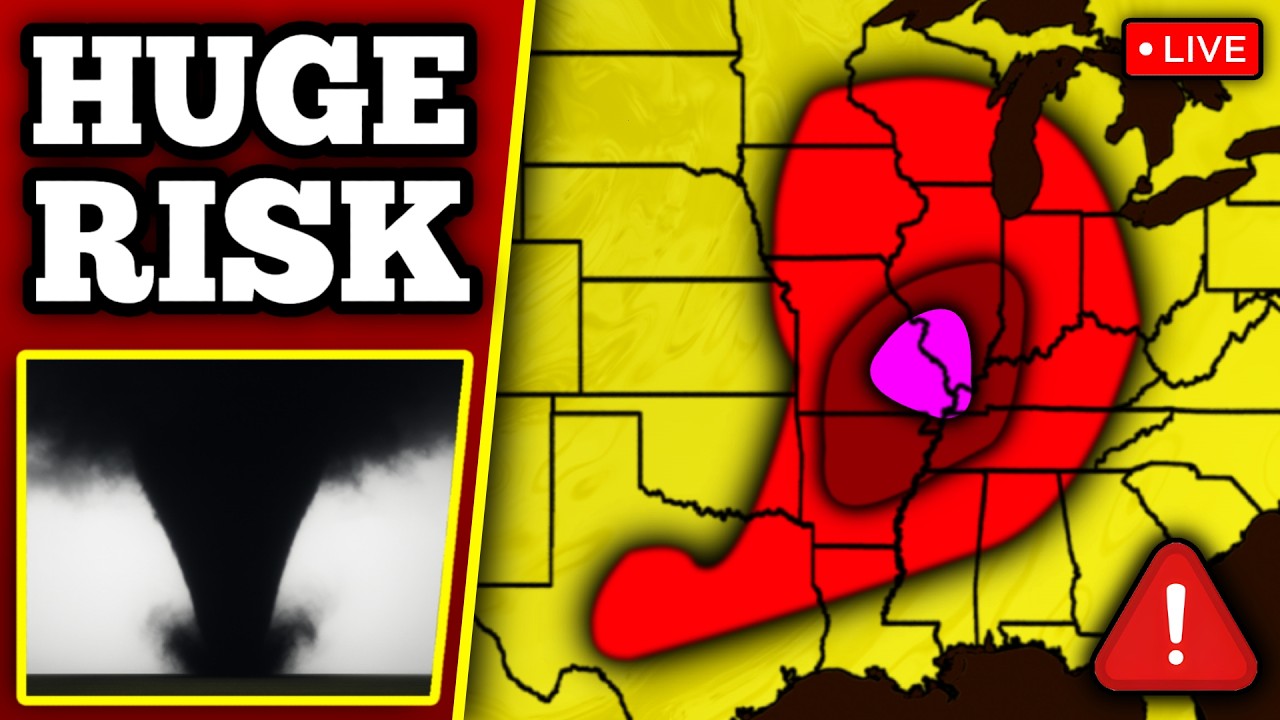 🔴 BREAKING TORNADO OUTBREAK COVERAGE - PDS TORNADO THREAT With LIVE Storm Chasers...