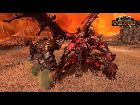 Skarbrand vs Taurox | Total War Warhammer 3 Immortal Empires 1v1s | BATTLE OF THE RAGE MONSTERS