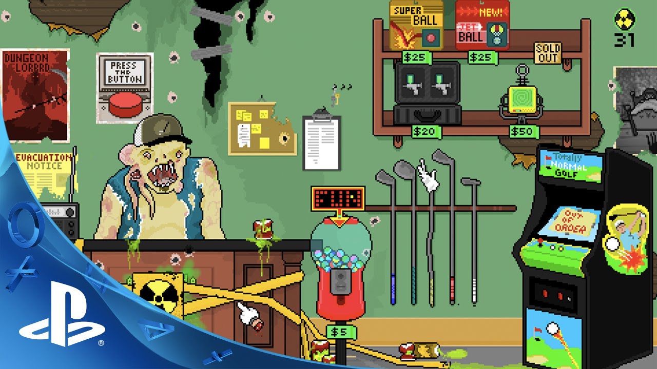 Nuclear Golf explodes onto PS4 and PS Vita this summer