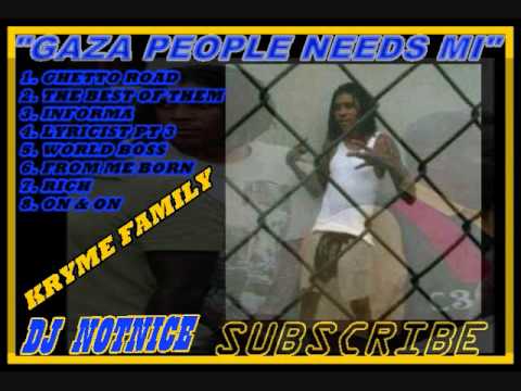 Vybz Kartel (January 2014) Gaza People Needs Mi Mix (Dj Notnice) @Youngnotnice