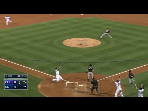 COL@SD: Solarte lines a single to drive in a pair