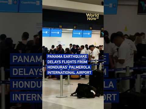 Panama earthquake delays flights from Honduras' Palmerola International Airport