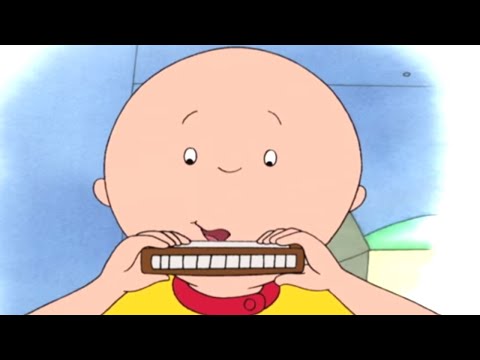 Caillou 202 - The Treasure Chest / A Camping We Will Go / Chopsticks / A Special Dog