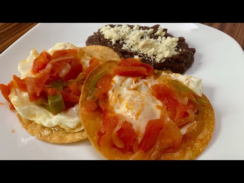 Huevos Rancheros Mexicanos Desayuno Fácil y Rápido