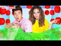 EXTREME 100 Buttons YouTuber Gameshow Challenge Copy That