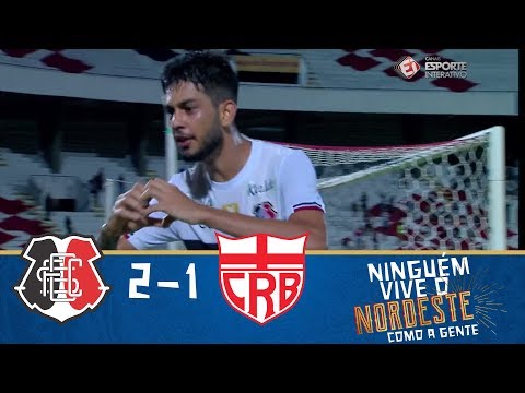 Highlights - Santa Cruz 2 x 1 CRB - ​​Copa do Nordeste (February 20, 2018)