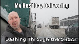 Delivering Doordash in a Snow Storm