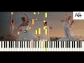 Tom Barabas - Dance Me To Heaven | Adelina Piano synthesia tutorial