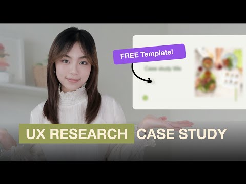 How I built my UX Research Portfolio with 0 experience: FREE UXR Case Study Example for Beginners