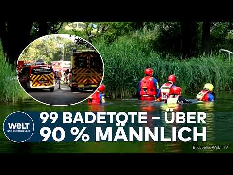 Video Thumbnail: DEUTSCHLAND: 99 Badetote im Juni! DLRG warnt – Mehr als 90 Prozent der Badetoten sind männlich