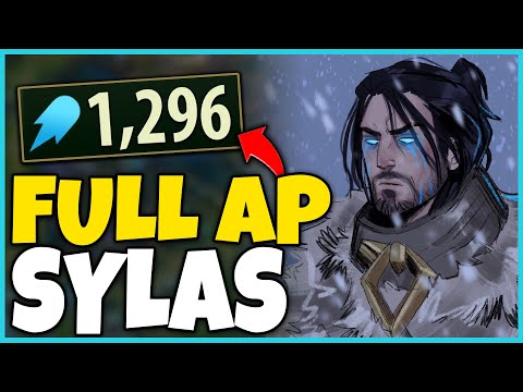 *1300 AP* FULL AP SYLAS HEALS TO FULL HP WITH ONE BUTTON - League of Legends