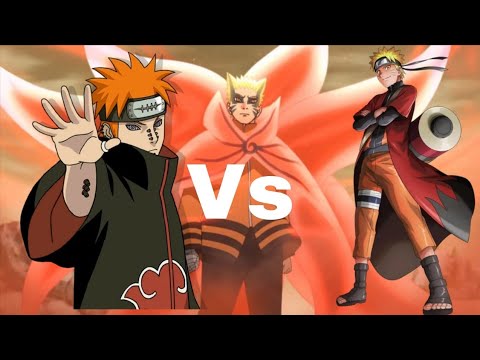 Naruto vs pain Full Fight Hindi Dubbed
