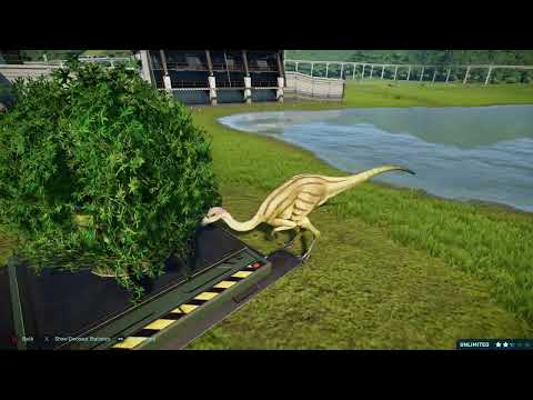 **Jurassic World Evolution: Indominus Rex vs Struthiomimus**