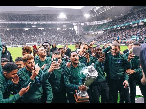 Le Kop Nord célèbre les U19 !