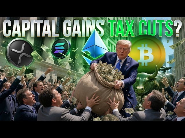 Paul Barron – Trump Promises Capital Gains Tax Cuts 💰 Crypto Catalyst or Midterm Bait? (13.08.2026 Summary)
