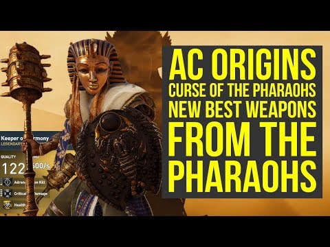 Assassin's Creed Origins Best Weapons FROM PHARAOH BOSSES (AC Origins Curse of the Pharaohs) Video