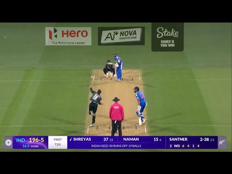 IND vs NZ 1st T20I 2026 | Full Match Highlights | INDIA Beat New Zealand by 4 Wickets | Samson 67
