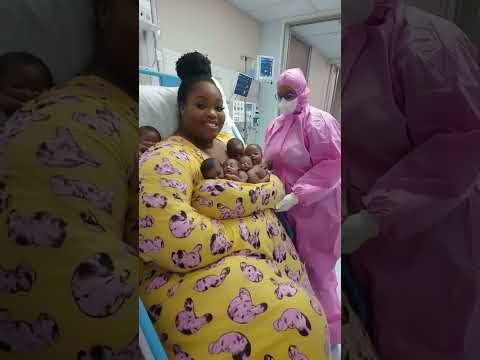 Big Mama finally gave birth after  been pregnant for over a year.🥳😁.. Subscribe for me