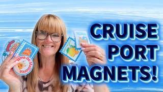 DIY Cruise Port Door Magnets with Canva + Cricut (FREE & No Canva Pro!)