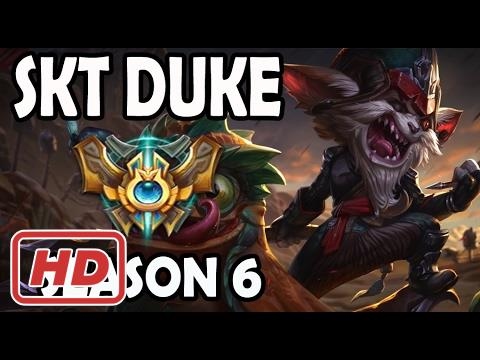 SKT T1 Duke Kled vs Gnar TOP Ranked Challenger Korea