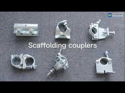 drop forged scaffolding couplers and pressed scaffold fittings
