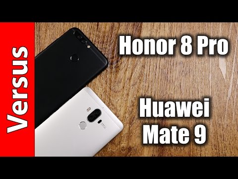 Honor 8 Pro vs. Huawei Mate 9