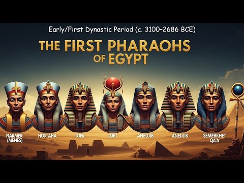 The First Ancient Egyptian Dynasty: Inside the Reigns of the First 8 Pharaohs