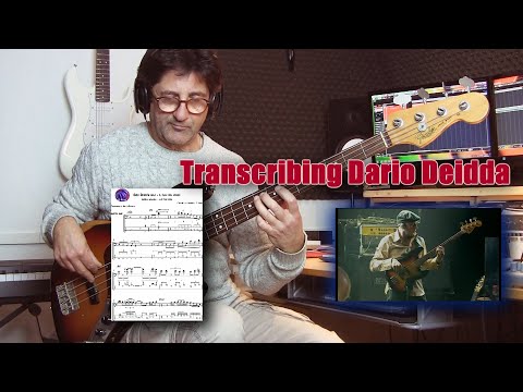 Dario Deidda solo bass cover - il culo del mondo - 2003