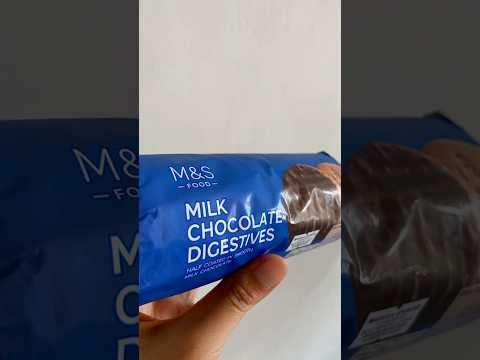 Mark & Spencer Milk Chocolate Digestives might be your next favorite cookie. 👍👍👍 #yummy #food