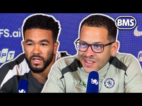 Liam Rosenior and Reece James pre-match press conference | Chelsea v Newcastle | Premier League