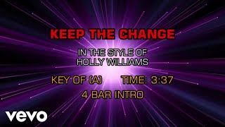 Holly Williams - Keep The Change (Karaoke)