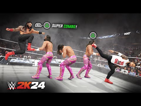 WWE 2K24: SUPER Finisher Combinations!