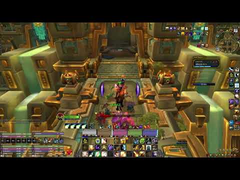 Atal Dazar +22 | Priest Discipline Healer | Tyrannical (Mythic M+ 18 20 25 30 Gameplay)