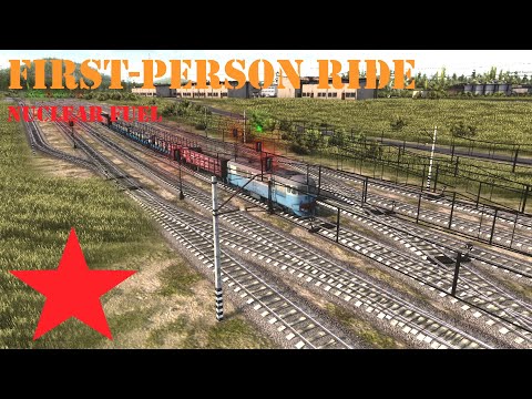 First-Person Train Ride in Workers & Resources: Soviet Republic | #24