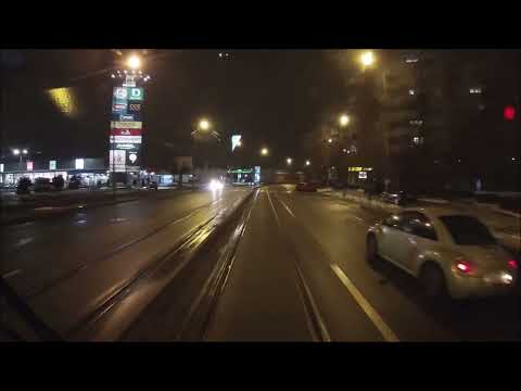 Cab View Linia 10 Oradea. Tatra KT 4DM