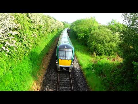 22000 Class Passing Under Bridge near Mullingar Co.Westmeath | #15