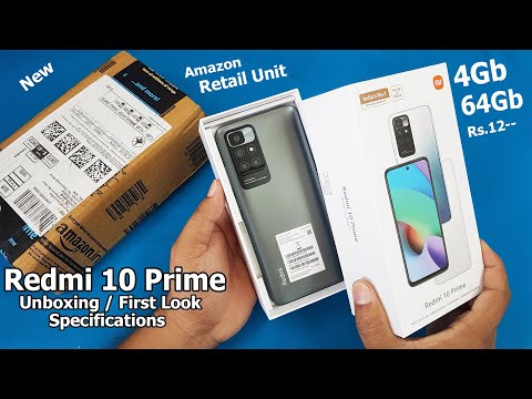 Redmi 10 Prime Unboxing /  Redmi 10 Prime First Look / Redmi 10 Prime Retail Unit Overview