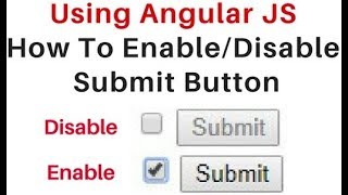 AngularJS enable submit button with checkbox controller page load