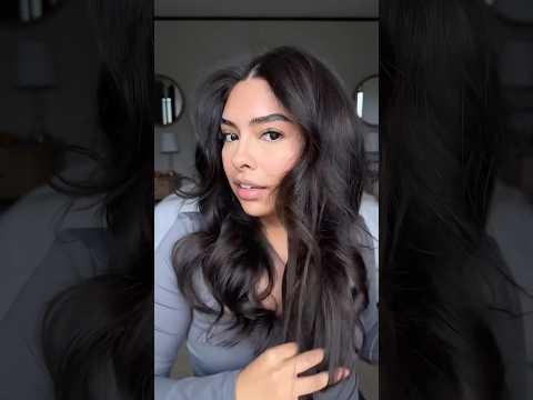 Let’s gloss/blowout my hair 🫧 #shorts #hairtok