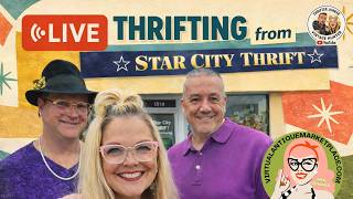 VAMP Tuesday Vintage Party Live Thrifting From Star City Thrift!