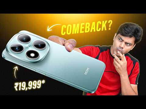 Thumbnail for Redmi Note 15 5G Review 😍 Best Phone Under ₹20,000?