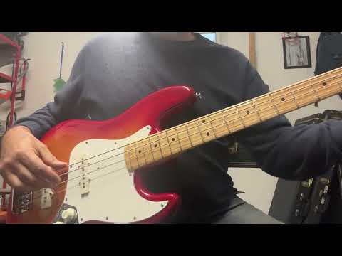 1978 Fender Jazz Bass - Cherry Burst - Dots & Binding - OHSC image 21