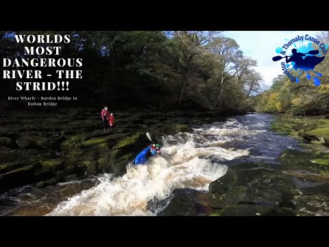 River Wharfe - Kayaking the Deadly Bolton Strid!! (Barden Bridge to Bolton Bridge) 0.70m 10102020
