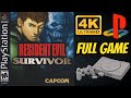 Resident Evil Survivor PS1 4K60ᶠᵖˢ UHD Longplay Walkthrough Playthrough Full Movie Game