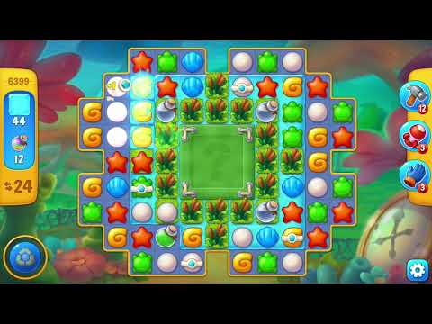 [FISHDOM Walkthrough] Level 6399 Super Hard (Qua màn - Fishdom)